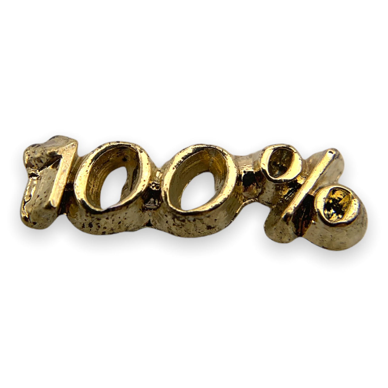 100 percent Lapel Pin
