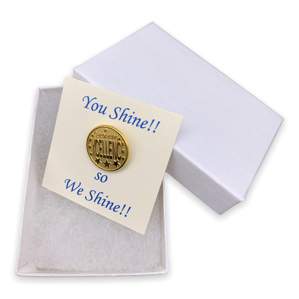 Celebrating Excellence Lapel Pin