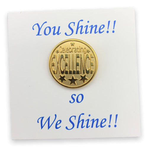 Celebrating Excellence Lapel Pin