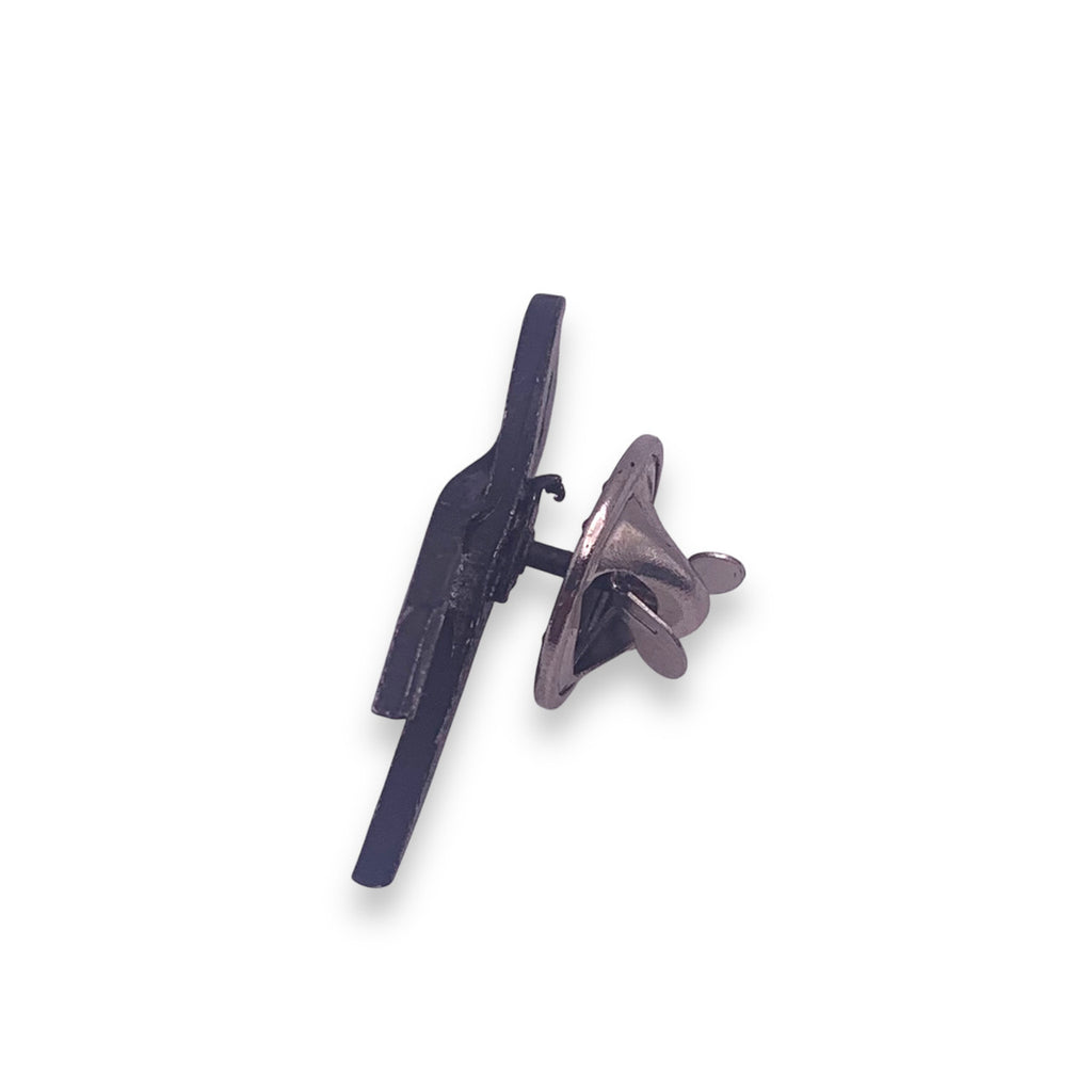 Black Awareness Ribbon Pin