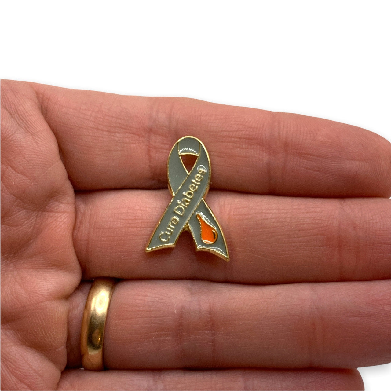 Cure-Diabetes-Ribbon-Lapel-Pin
