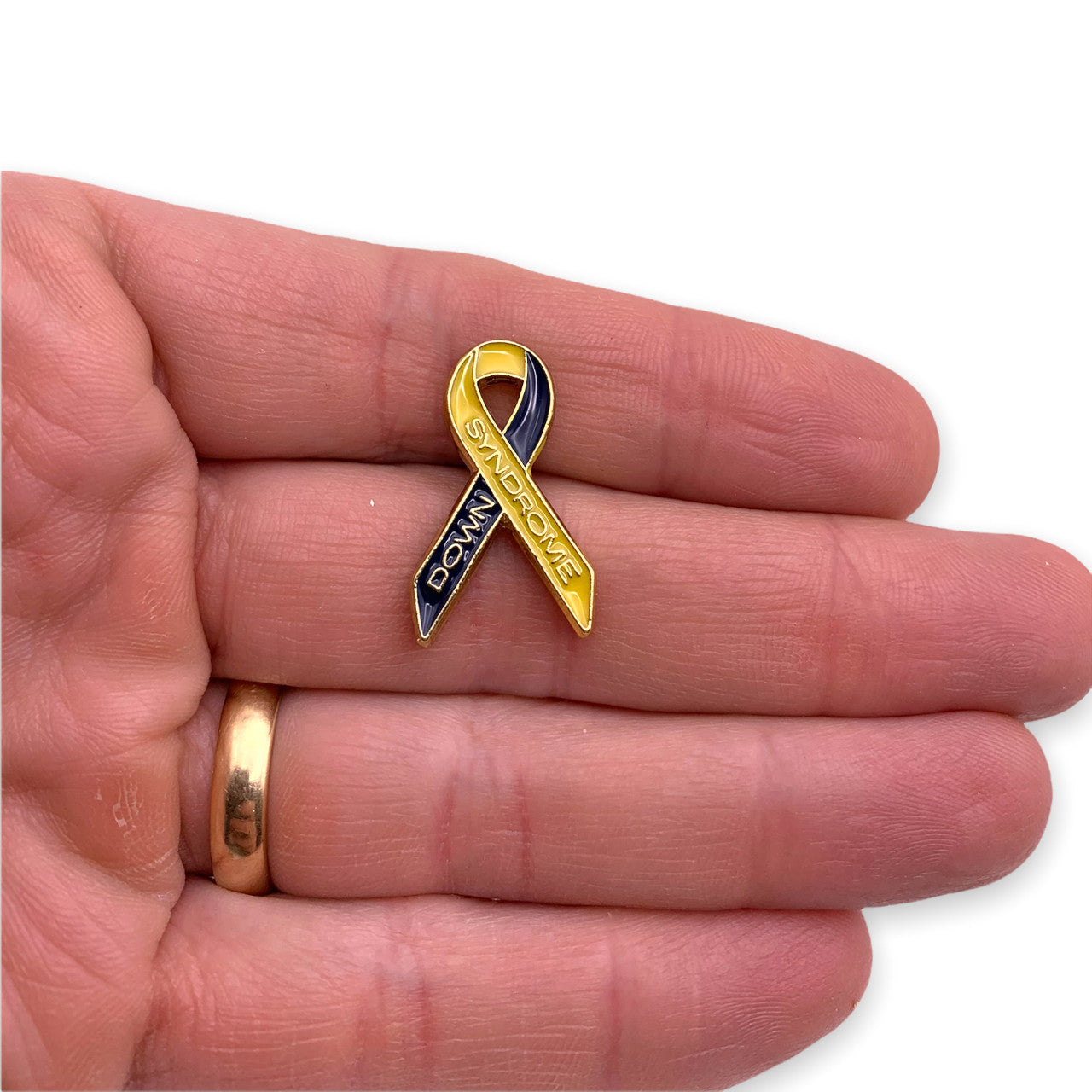 Down Syndrome Ribbon Lapel Pin