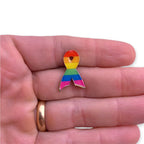 Rainbow Ribbon / Gay Pride Pin