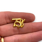 75 percent Lapel Pin