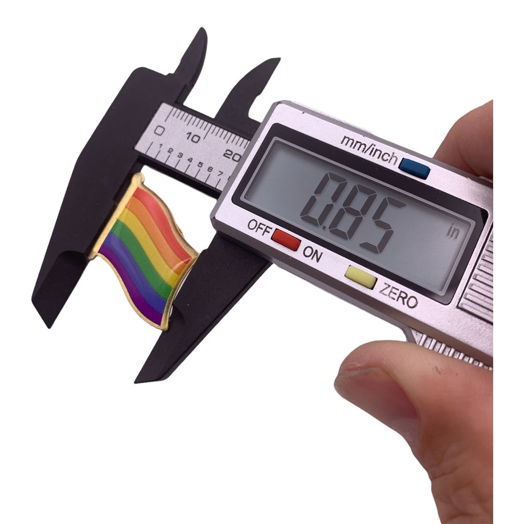 Pride Flag Lapel Pin Show Support for LGBTQ Rights with this Lesbian and Gay Pride Jewelry