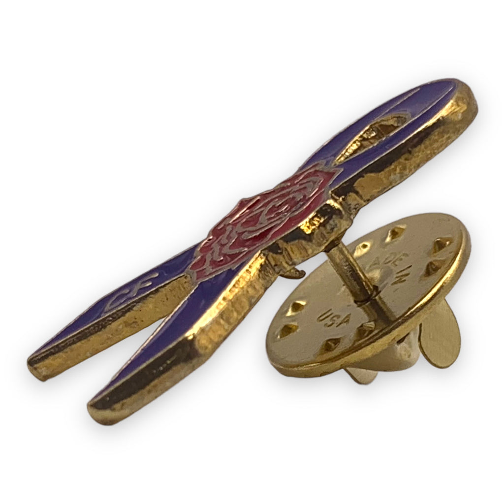 Cystic Fibrosis Awareness RIbbon Pin