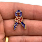 Cystic Fibrosis Awareness RIbbon Pin