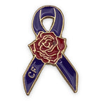 Cystic Fibrosis Awareness RIbbon Pin