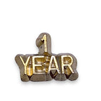 1 Year Lapel Pin