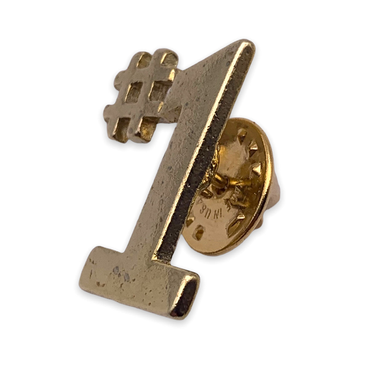 No 1 style 2 Lapel Pin
