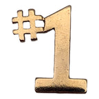 No 1 style 2 Lapel Pin