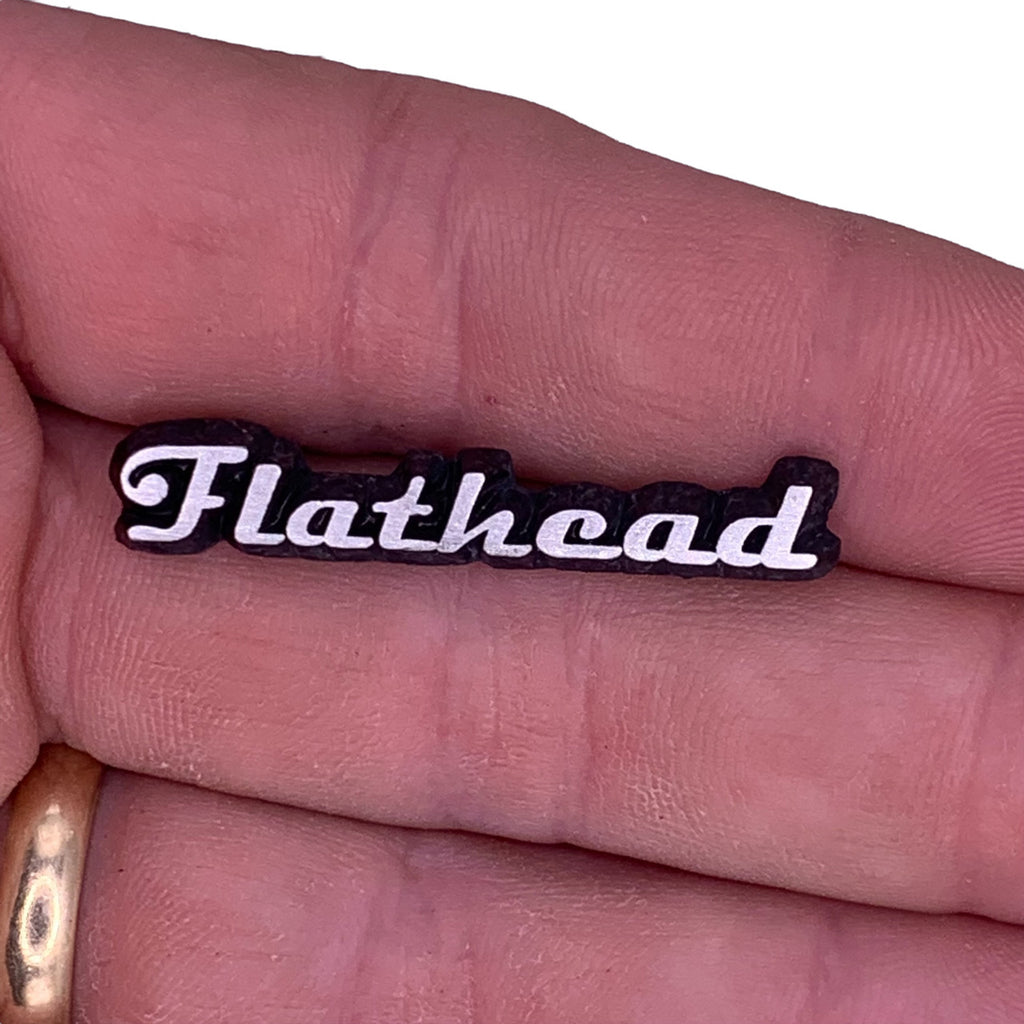 Flathead Engine Lapel Pin