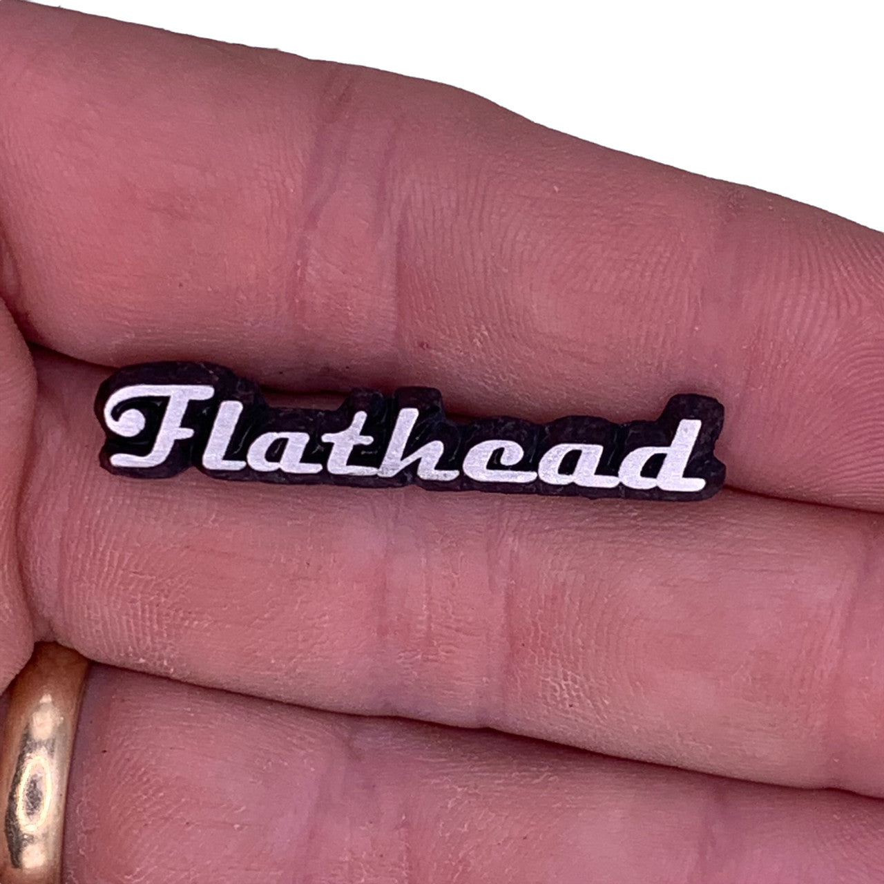 Flathead Engine Lapel Pin