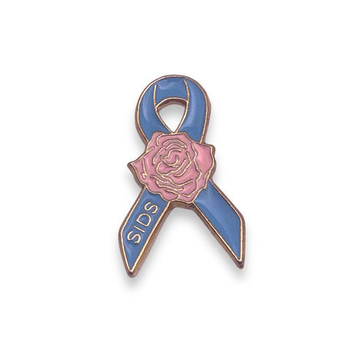 SIDS Awareness Rose Lapel Pin