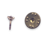 Tiny Beveled Star lapel Pin