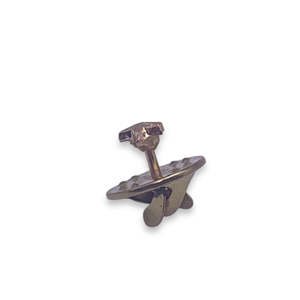 Tiny Beveled Star lapel Pin