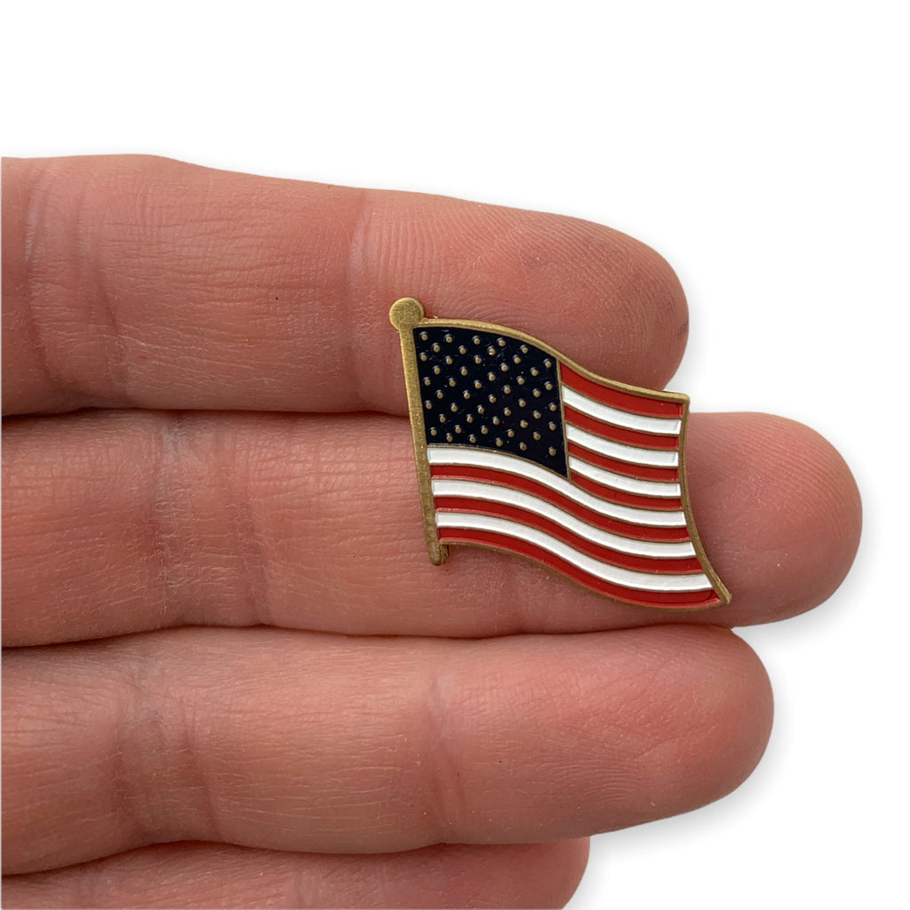 American Flag Pins - Made in USA