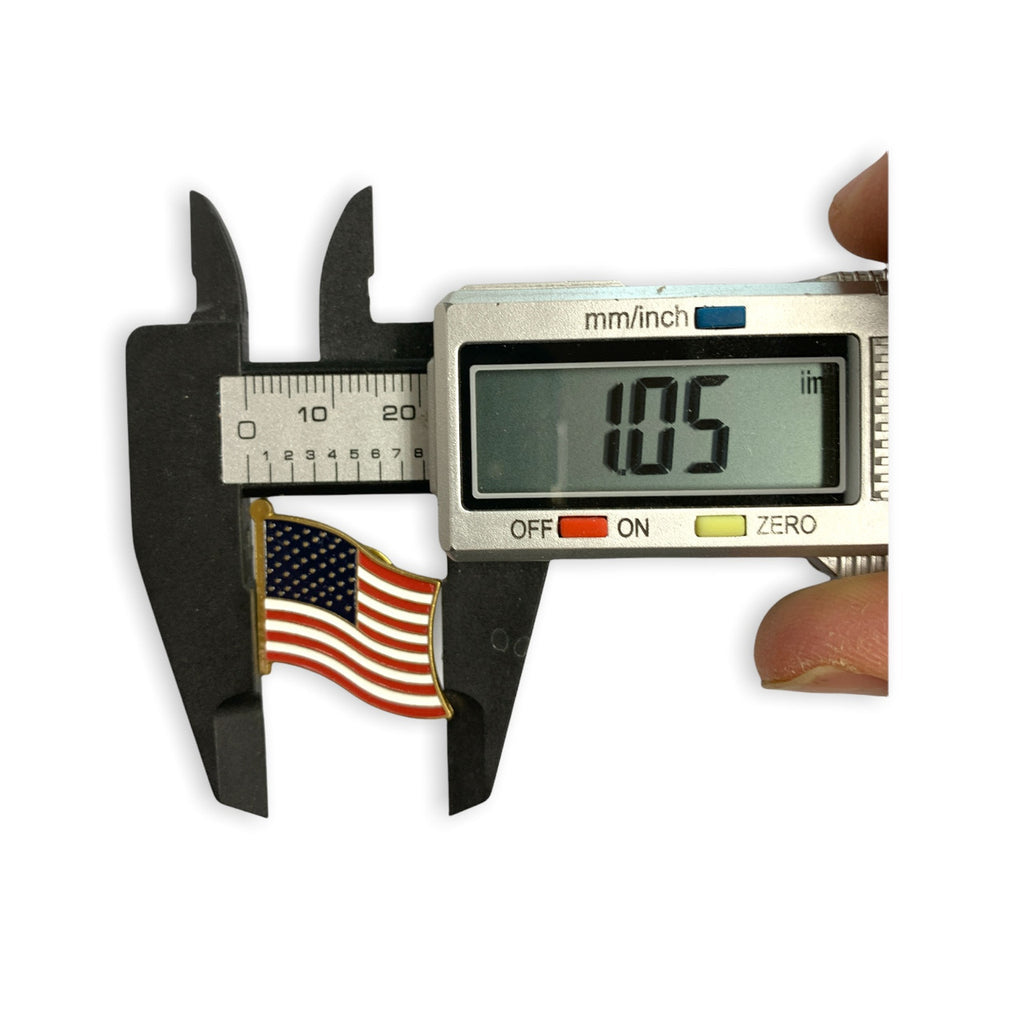 American Flag Pins - Made in USA