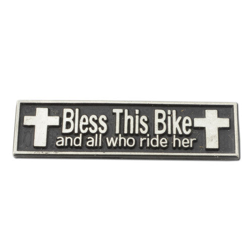 Bless This Bike Pin