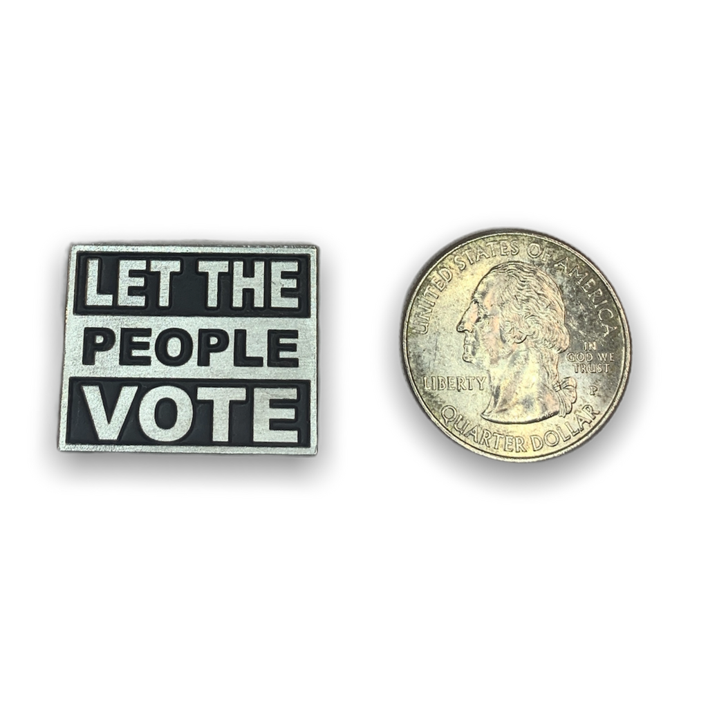 Let The People Vote Lapel Pin