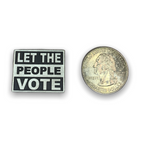 Let The People Vote Lapel Pin
