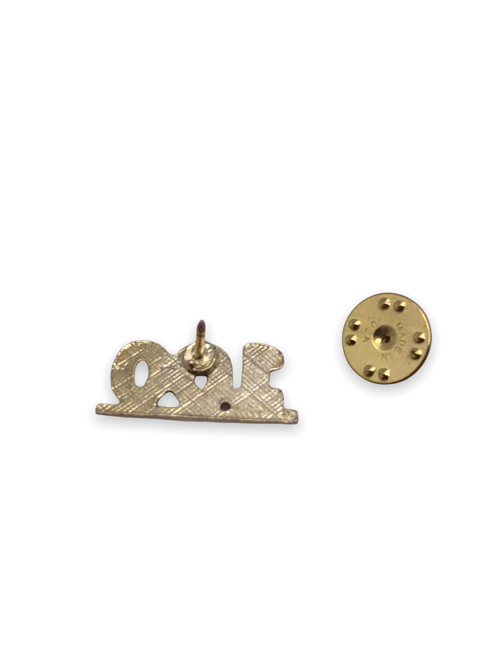 100 Lapel Pin with Glitter