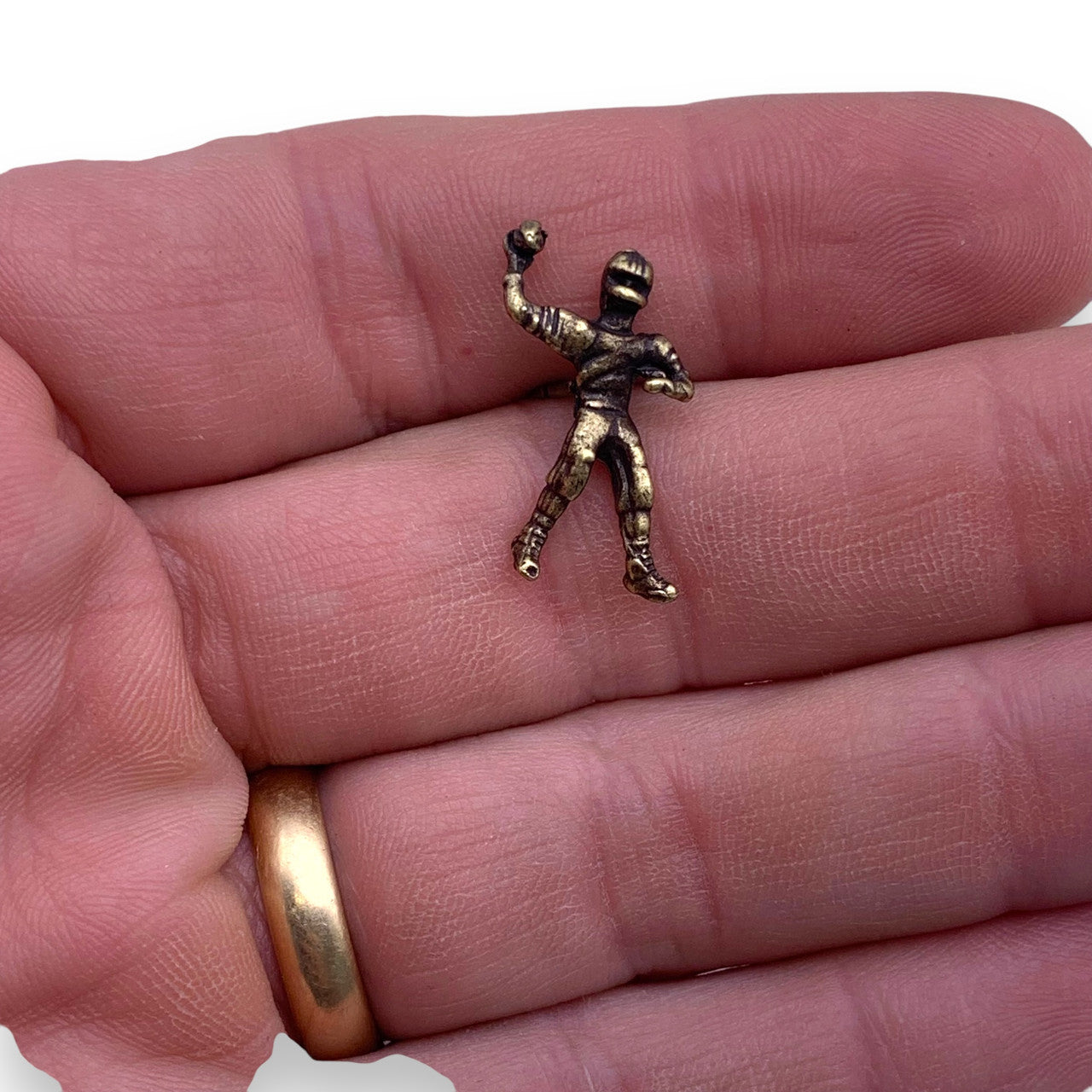 Football Player 2 Lapel Pin