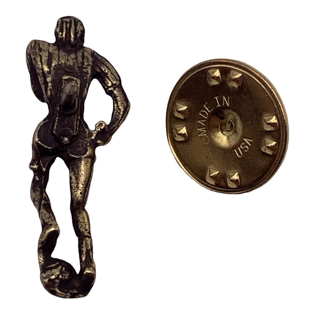 Soccer Player Lapel Pin