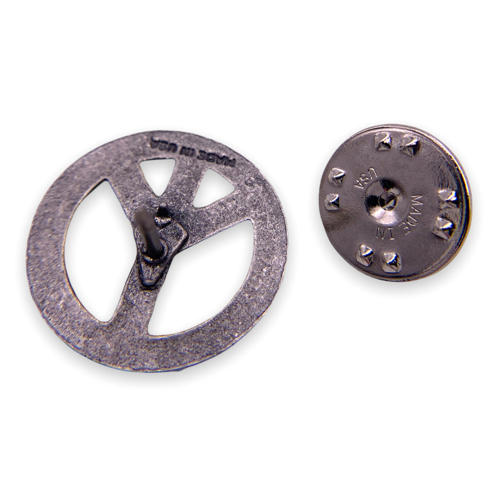 Peace Symbol Lapel Pin