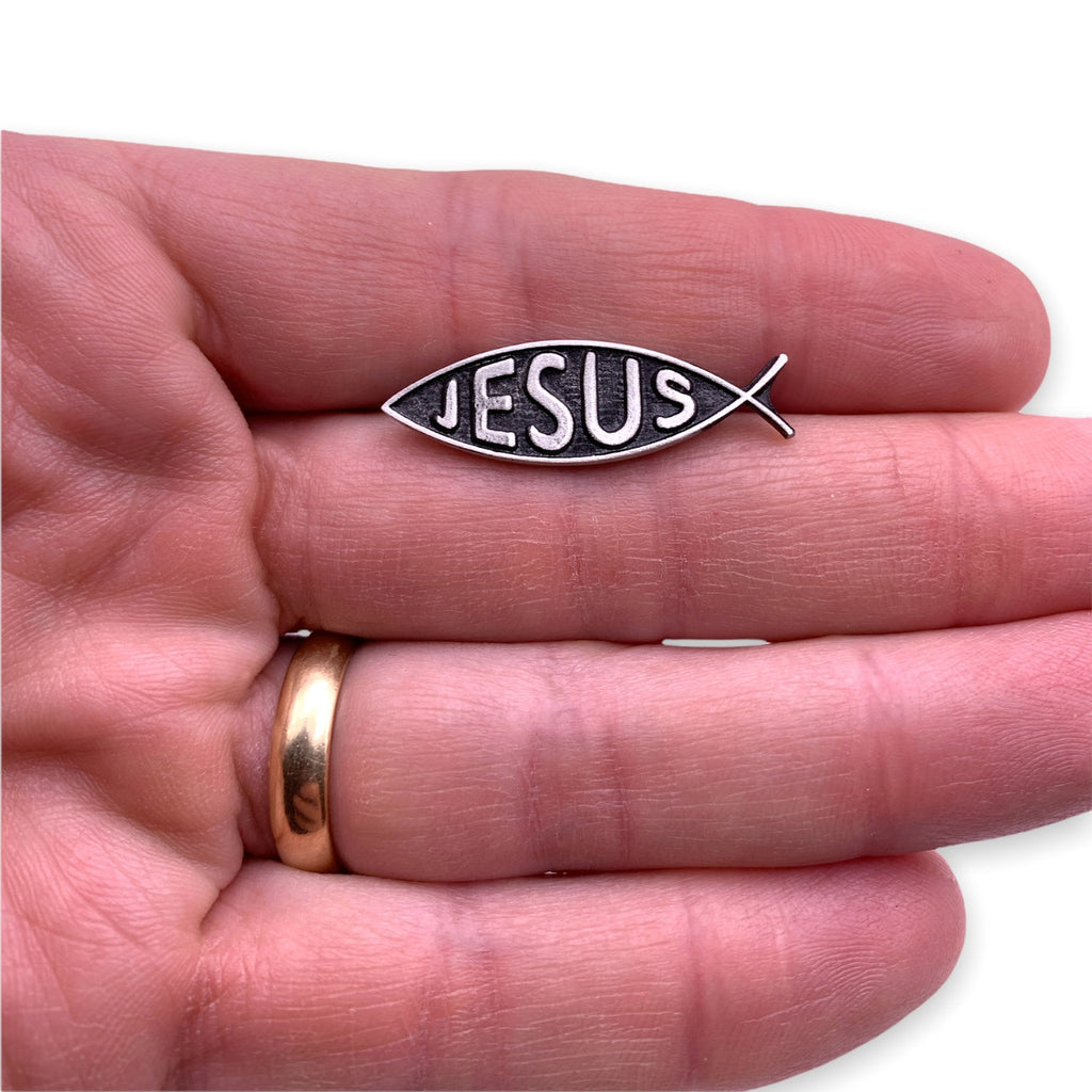 M26 - Jesus Fish (Ichthus) Pin