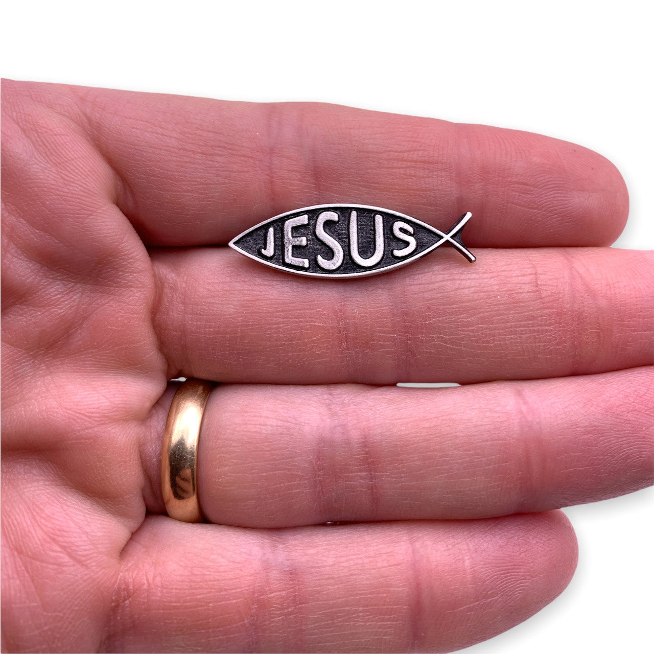 M26 - Jesus Fish (Ichthus) Pin