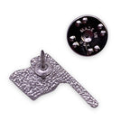 Single Checkered Flag Pin