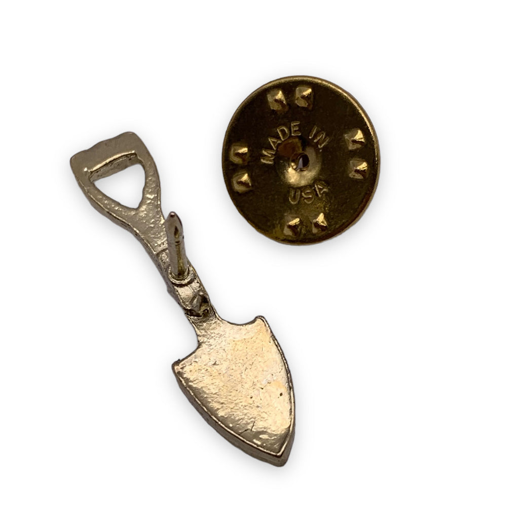Spade Shovel Lapel Pin