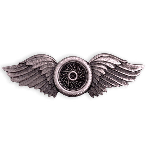 M33 Winged Wheel Lapel Pin