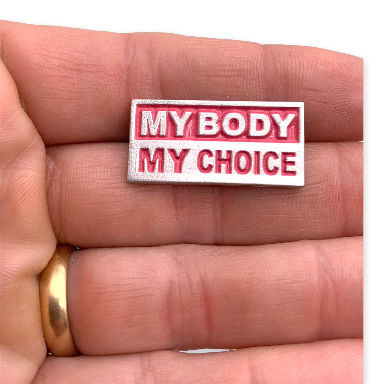 My Body My Choice Lapel Pin