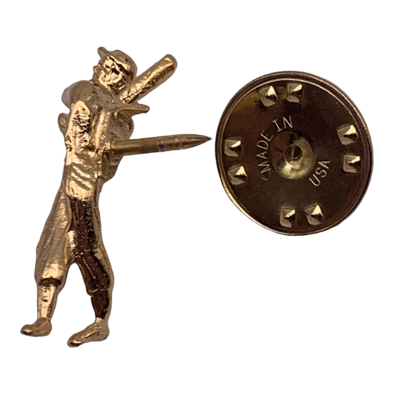 Baseball Player Lapel Pin