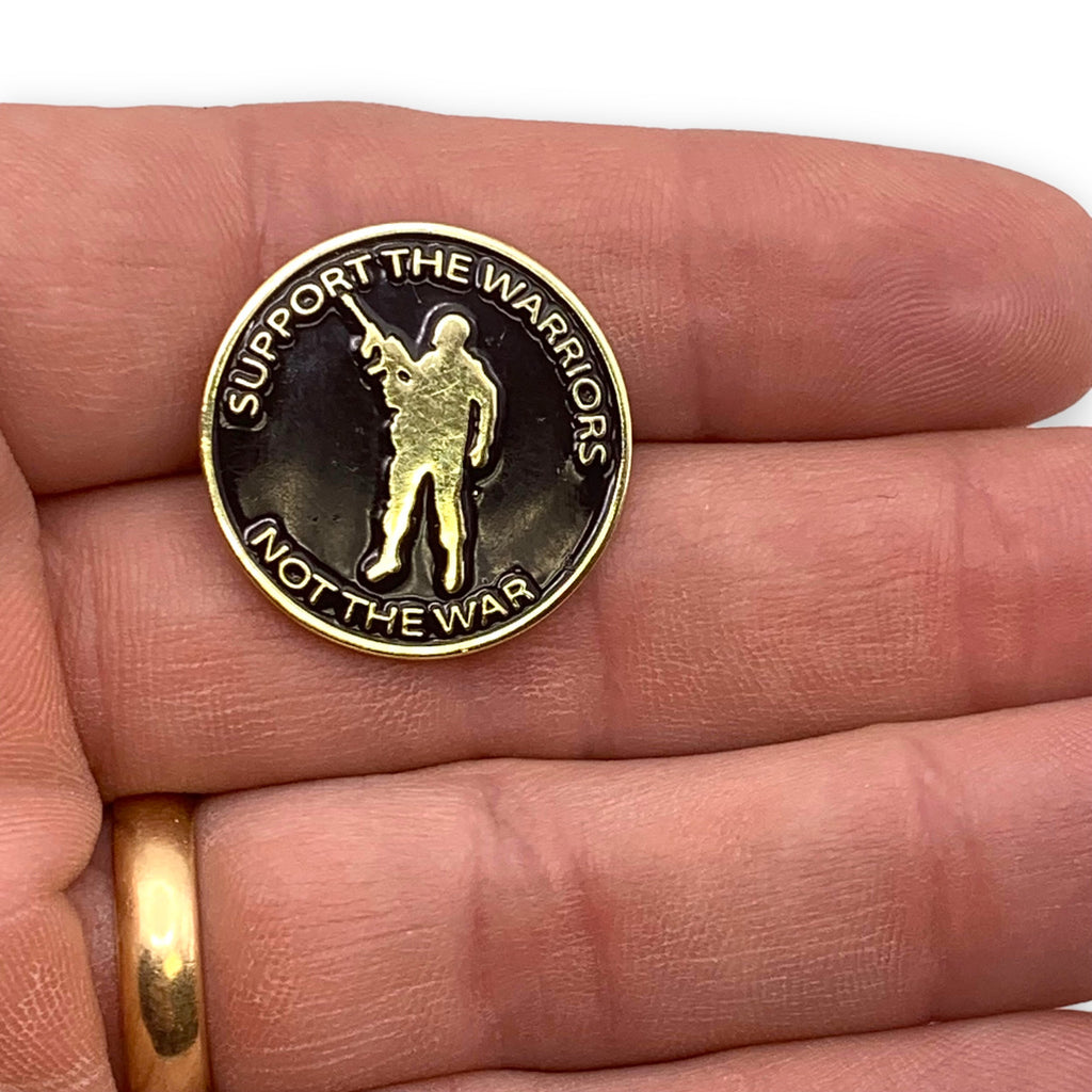 Support the Warriors Pin
