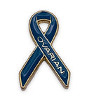 Ovarian Cancer Awareness Ribbon Lapel Pin