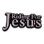 Riding for Jesus Lapel Pin