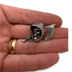 Grim Reaper Lapel Pin
