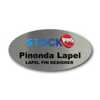 Oval Personalized Name Badge 3" x 1.5"