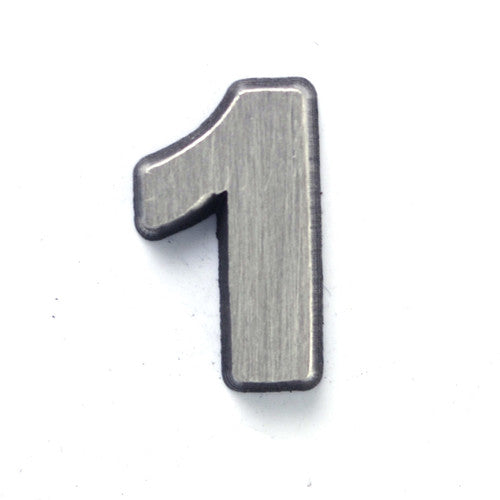 Number 1 One pin