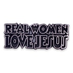 Real Women Love Jesus Pin