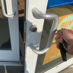 Open doors without touching the handle!  Works for push or pull doors