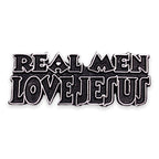 Real Men Love Jesus Pin