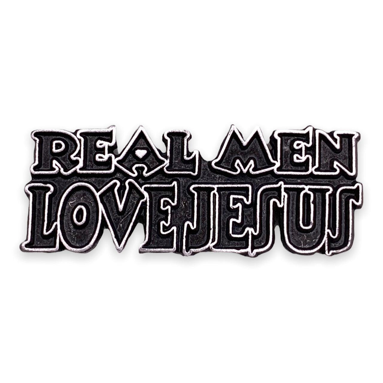 Real Men Love Jesus Pin