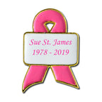 Custom Awareness Ribbon With Banner