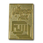 Custom Lapel Pins: Custom Two Tone Matte Gold and Silver Pins