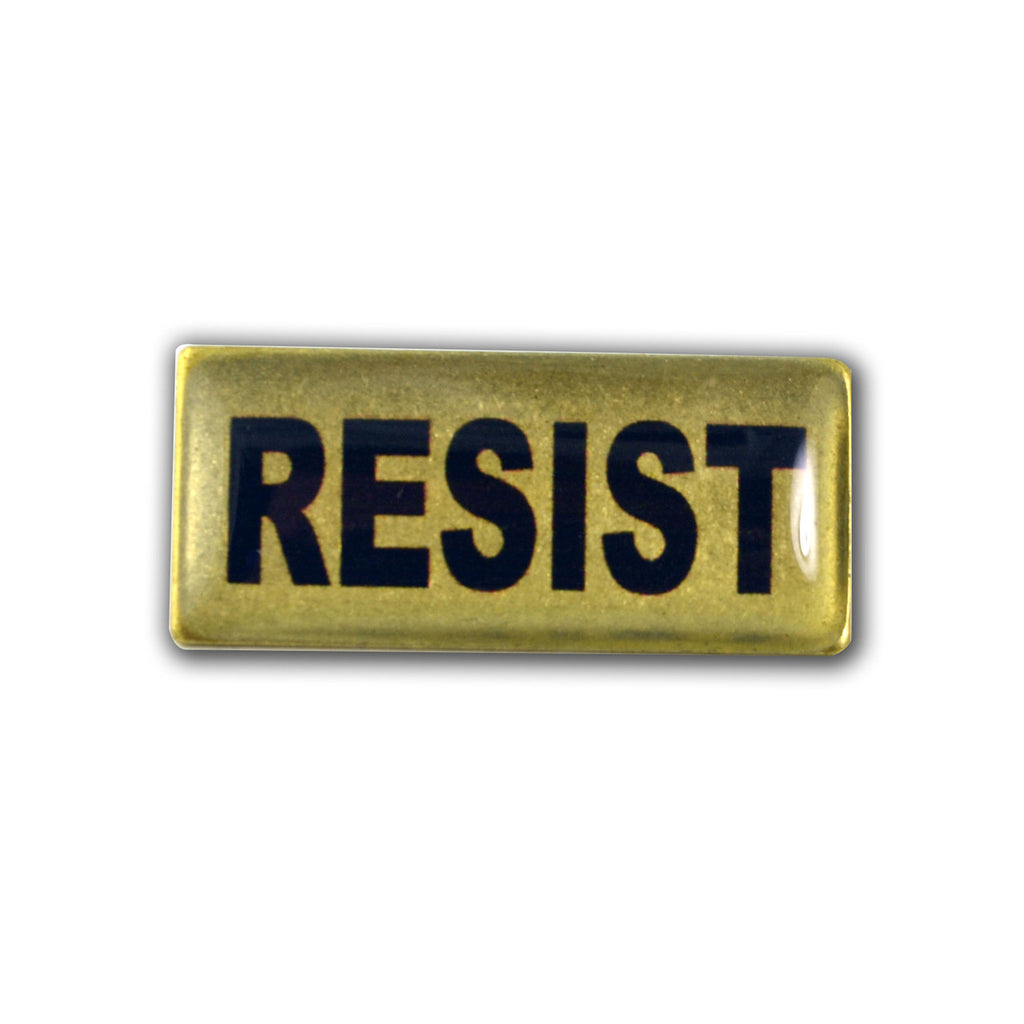 Resist Lapel Pin