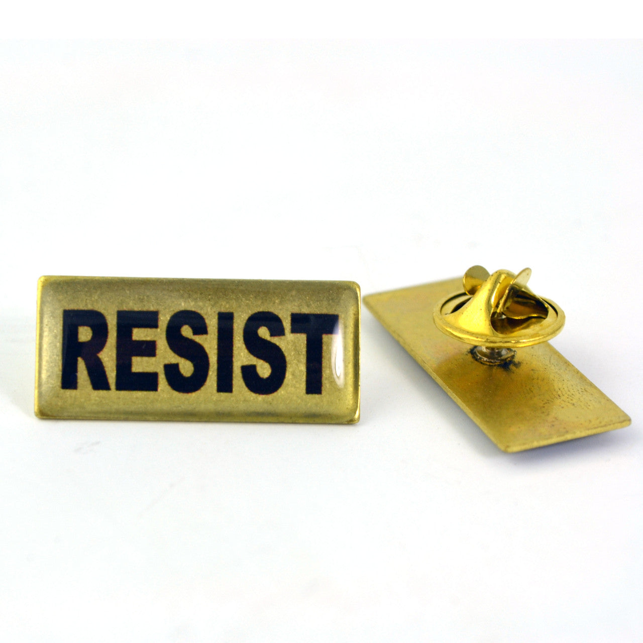 Resist Lapel Pin